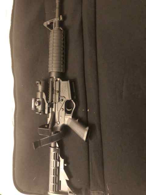 Omni AR with case and 200 rounds.223