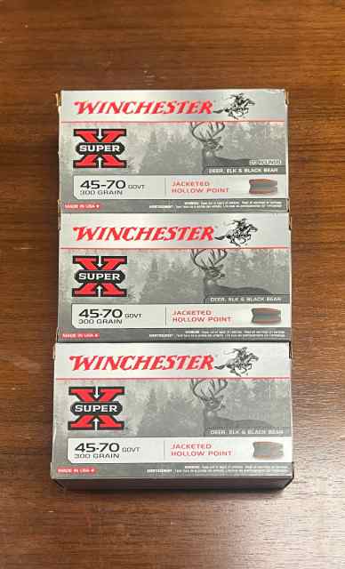 Winchester 45-70 Super X 300 Gr Ammo