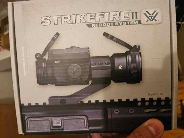 Vortex strike fire 2 red/green dot