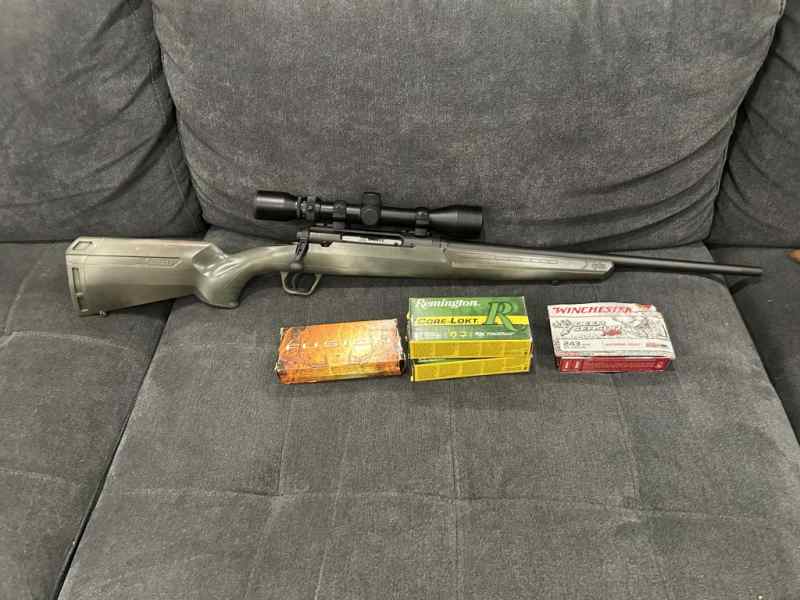 Savage Axis 243 Youth Size - great 1st deer rifle