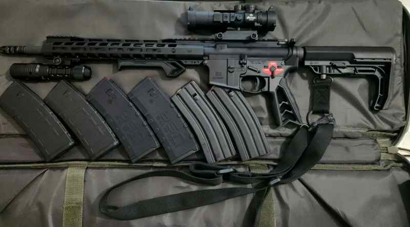 PSA AR15 w/ AR-C1 Binary trigger