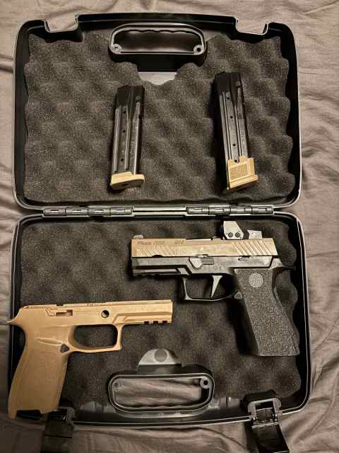 Sig Sauer P320 M18 w/upgrades