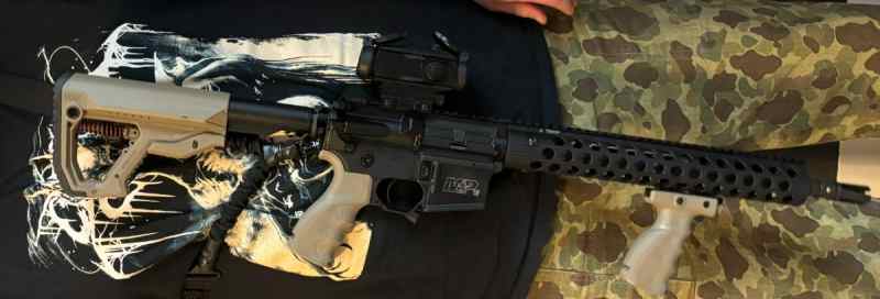 Highly Customized M&amp;P-15TS + Mags &amp; Ammo