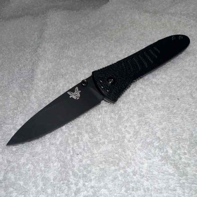 Discontinued Benchmade Aphid Black 440C blade.