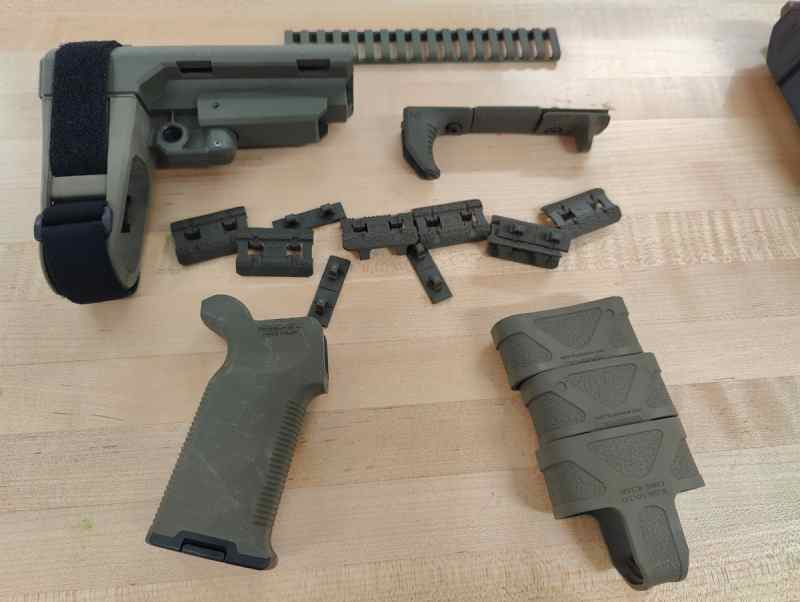 AR15 ODG Magpul Furniture 