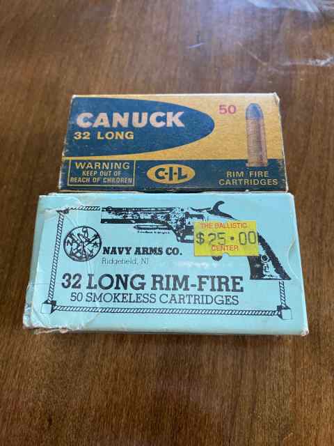 FS: 100 Rounds (2 Boxes) of 32 Long Rim Fire