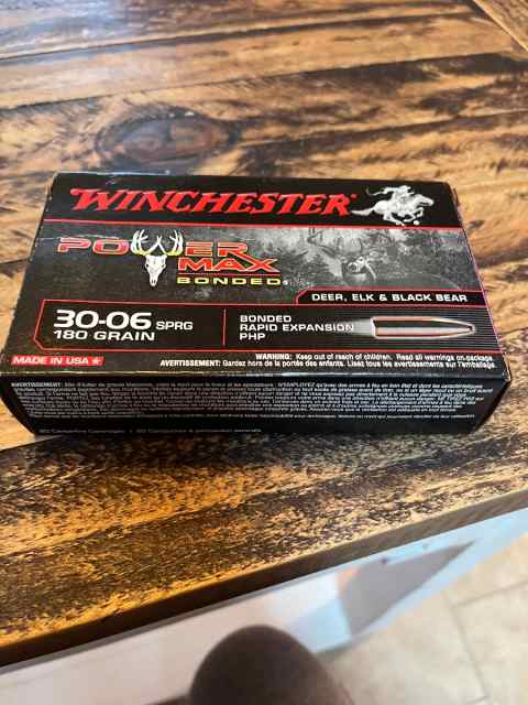 Winchester Power Max Bonded 30-06 SPRG