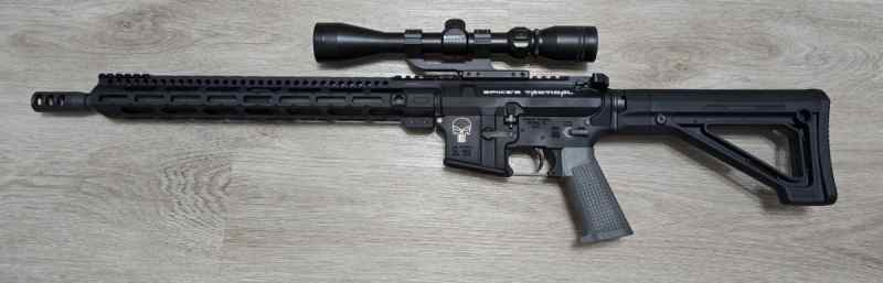 Billet 300blk 16&quot; Daniel Defense Barrel Scope