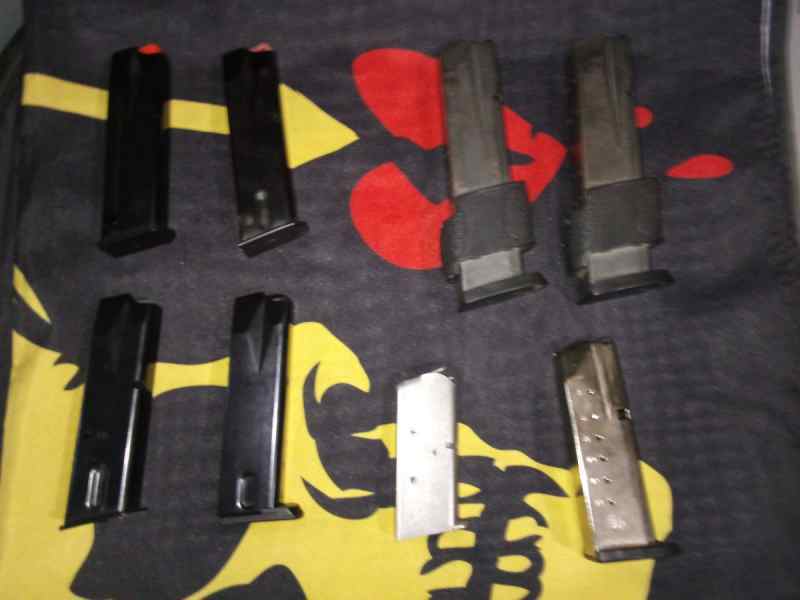 M&amp;p45, PT100/101, AMT, Sd40ve Magazines