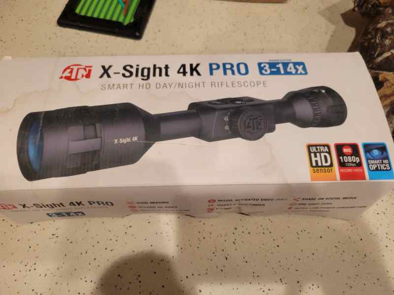 ATN X-Sight 4K PRO 3-14x Smart HD Day/Night Rifles