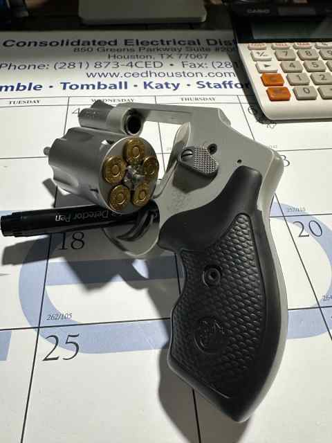 S&amp;W AIRWEIGHT 38 SPL+P 