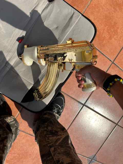 Gold/Engraved Custom Micro Draco