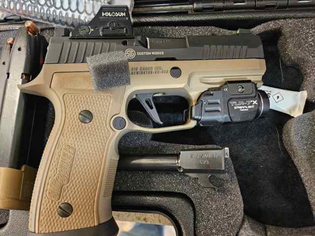 FS P320 AXG Combat 9mm plus more