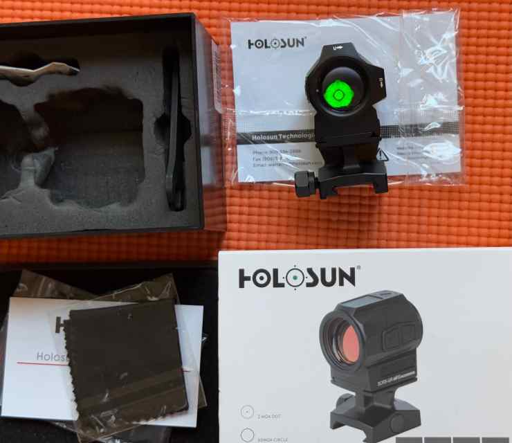 Holosun SCRS Solar Green Multi Reticle Sight MRS