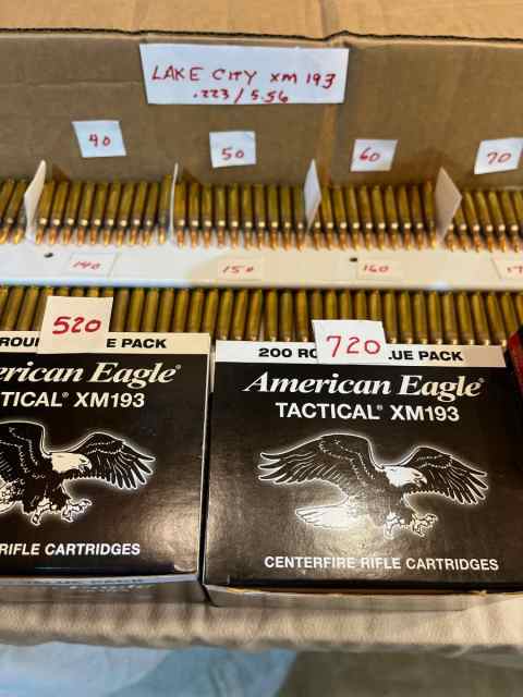 750 Rounds of .223 - .556 Ammo