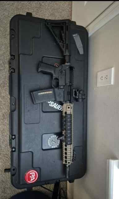 ar-15 with billet lower 13.7 p&amp;w