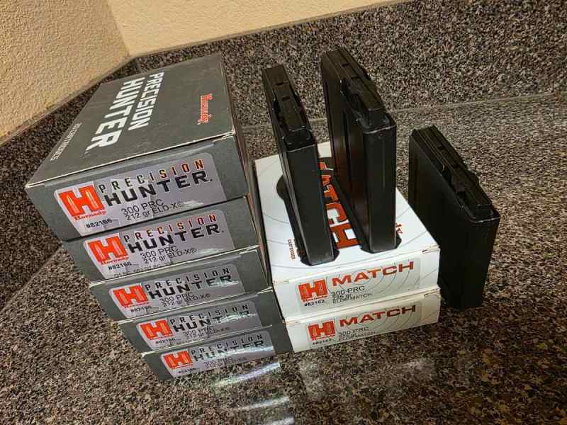 HORNADY 300 PRC - 140 rounds
