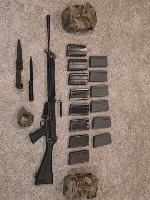 Selling on behalf of widow: FN-FAL package deal