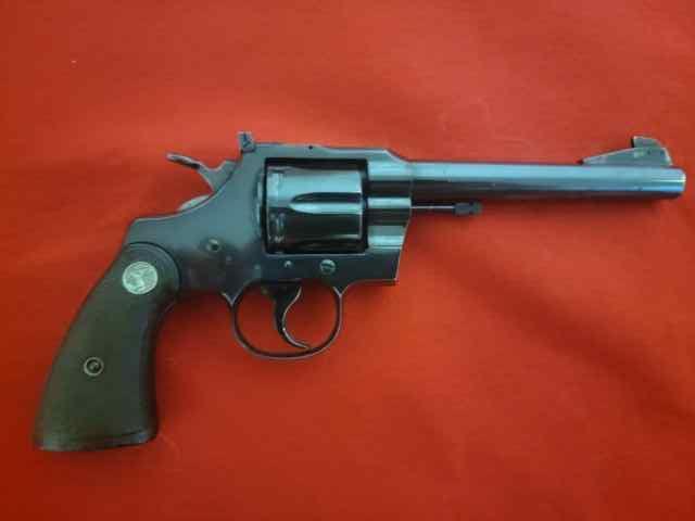 Colt Officers Model Match 38 6 Inch