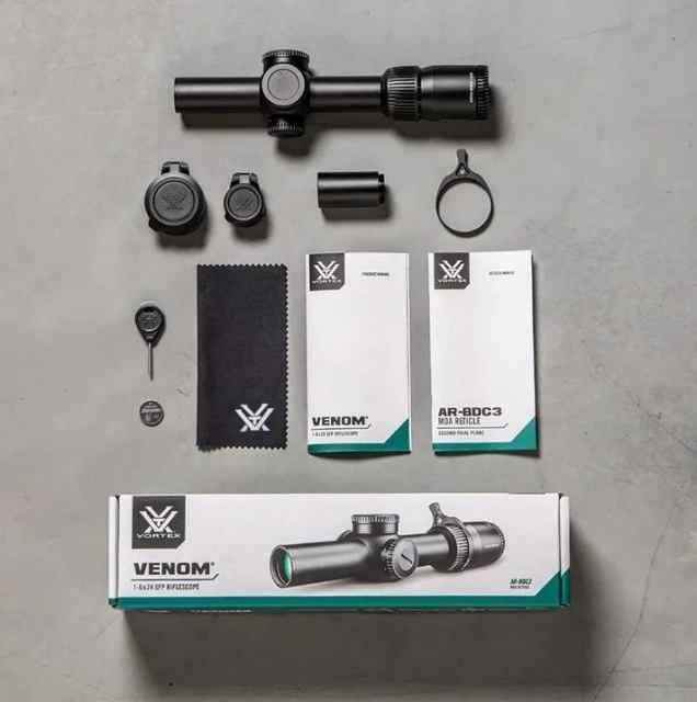 Vortex Venom 1-6 x 24 SFP AR-BDC3 Riflescope
