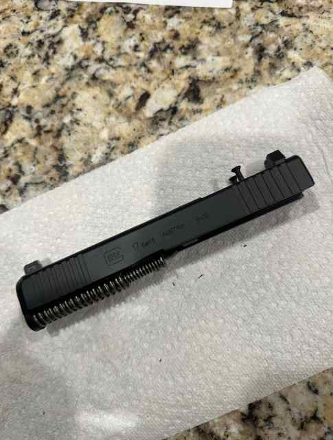 Complete Glock 17 upper w/RMR slide cut 