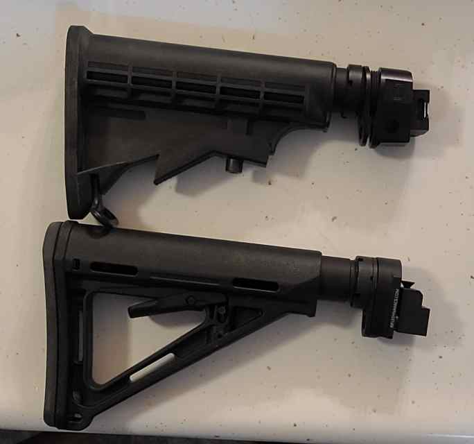 M4 stock adapters for AK
