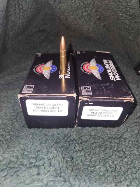 Assorted 300 Blackout Ammo