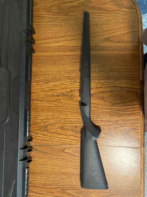 Winchester model 70 stock with case 