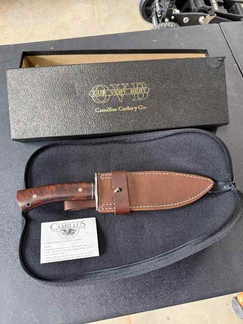 Jerry Fisk OVB Camillus Knife 