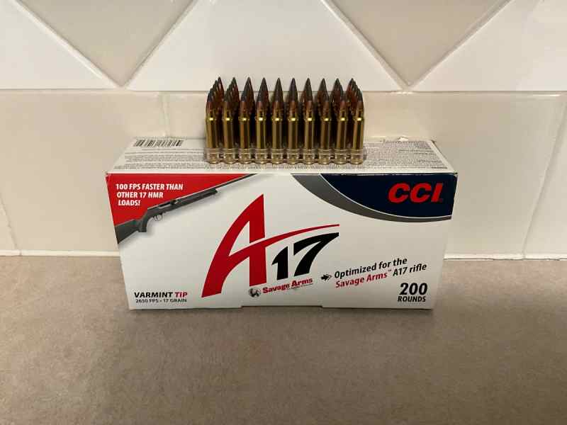 CCI A17 Ammo