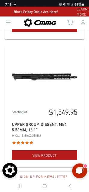 Cmmg dissent 5.56 upper