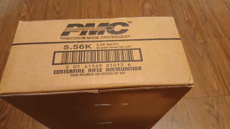 PMC X-TAC 5.56 Ammo NATO - 55 gr, 62 gR Green Tip