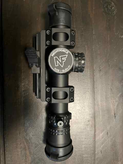 Nightforce NX8 with ADM mount