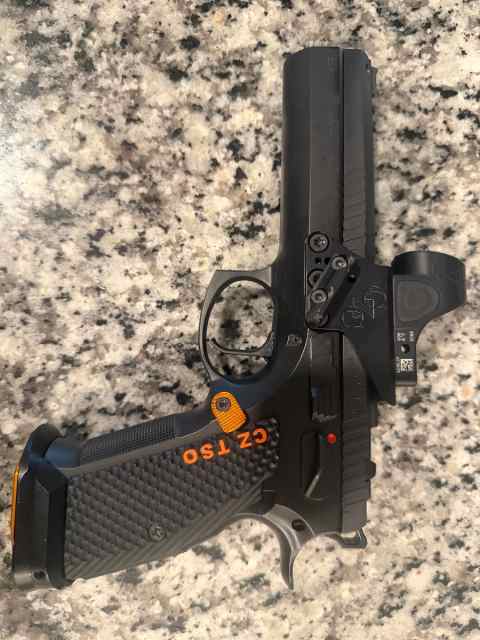 CZ 75 TSO with SRO 9mm