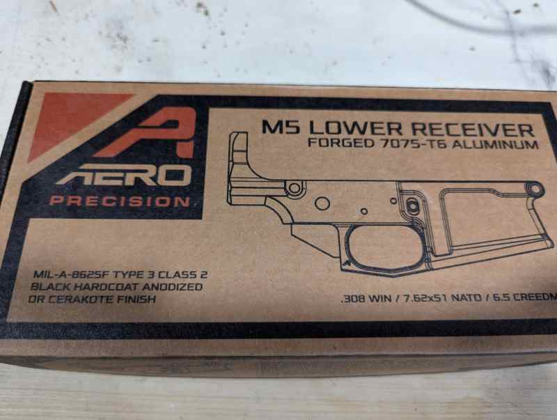 Aero Precision AR10 Stripped Lower Receiver DPMS