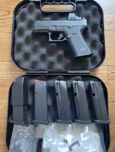 Glock 43x 9MM MOS Holosun 