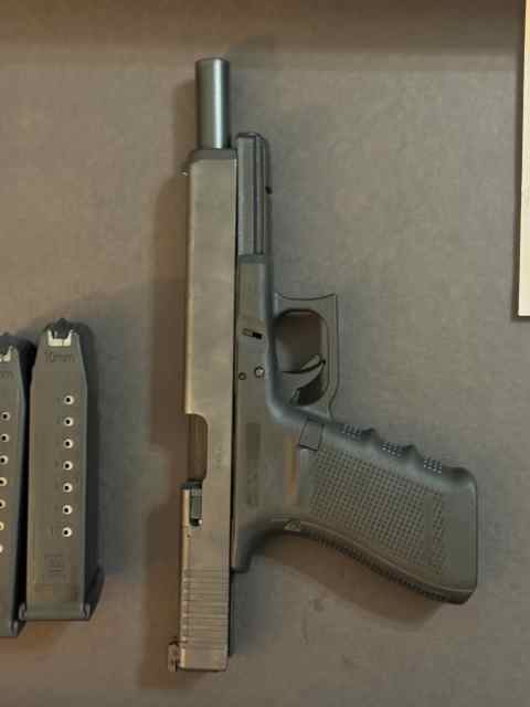 Glock G40 GEN4 MOS 10mm Long Slide Optics Ready