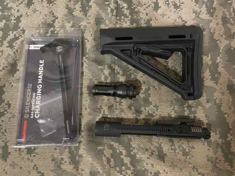 High End AR15 Parts - SOLGW, Silencer Co, Magpul