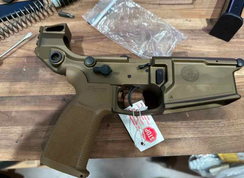 Sig Mcx spear pistol lower receiver 7.62x51