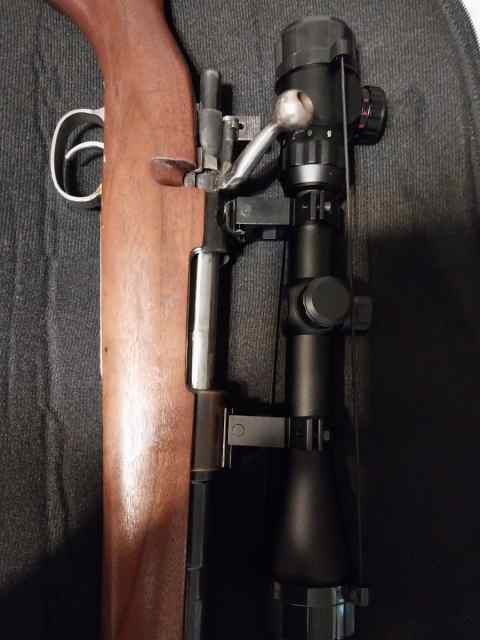 Chilean Mauser 1895 scope/ammo