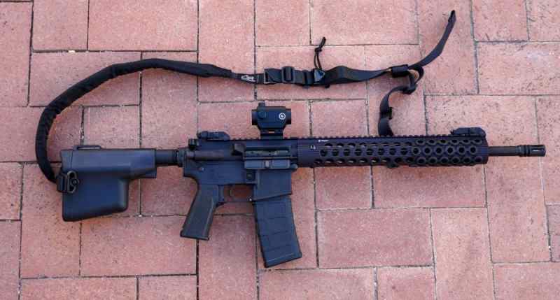 Bushmaster XM15-E2S Lower and Troy Upper AR-15 Pac