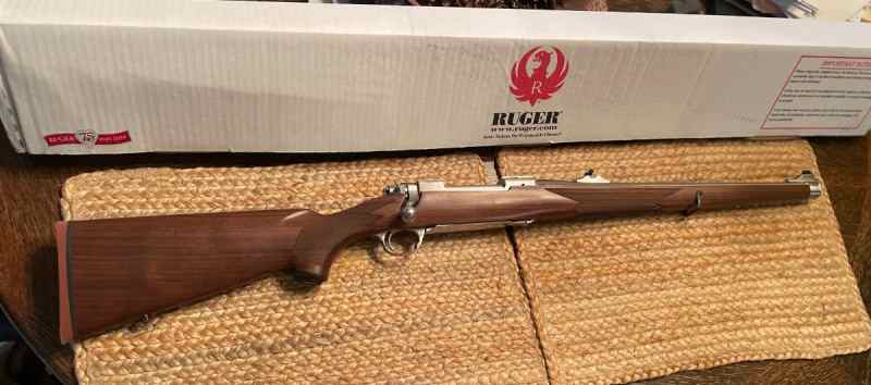 Ruger M77 Stainless Mannlicher 6.5x55 Swedish