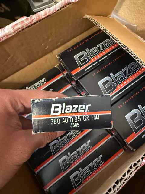 Blazer aluminum 380 auto ammo 900 rounds