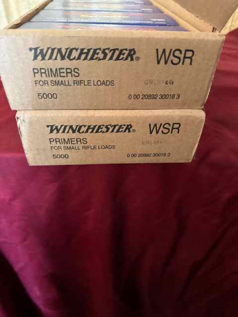 Winchester, WSP &amp; WSR primers / hodgdon powder