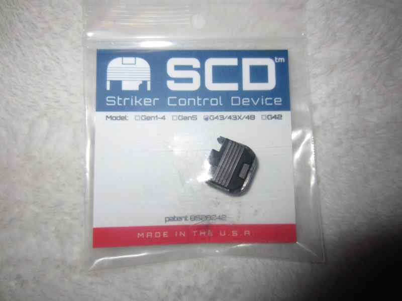 Striker Control Device for slim glocks (43/48)