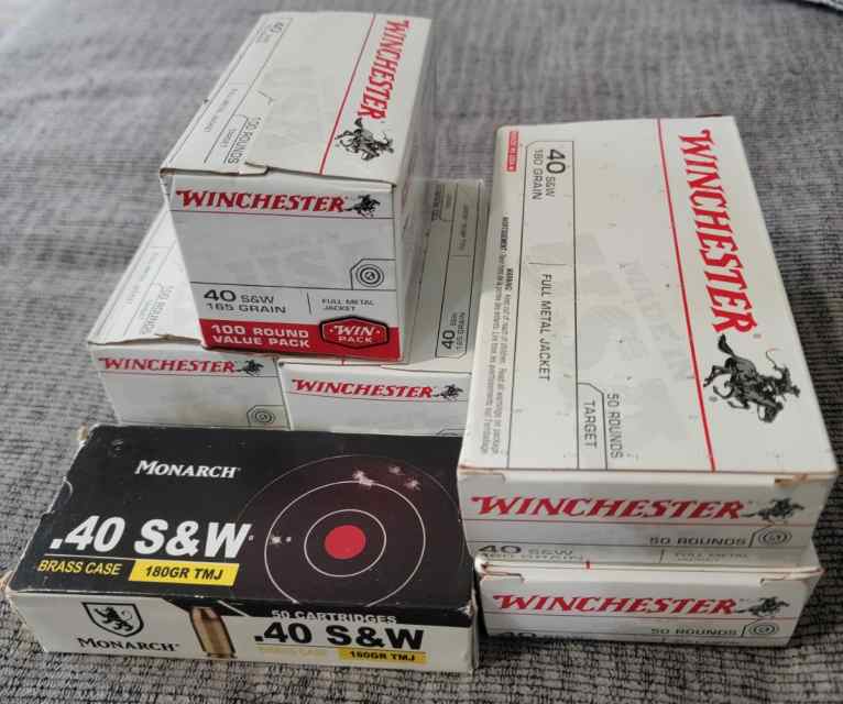 430 rounds of 40 S&amp;W Ammo