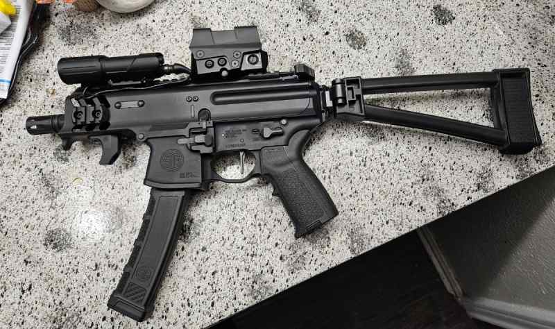 SIG SAUER MPX COPPERHEAD WITH EXTRAS 