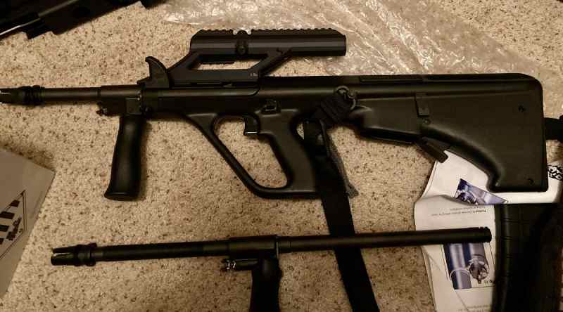 *REDUCED* Steyr aug 300blk w/5.56 barrel 