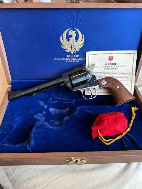 Ruger Colorado centennial single six. 