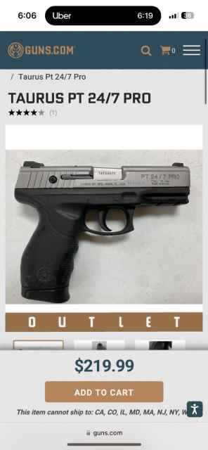 WTB: Taurus PT 24/7 any model 